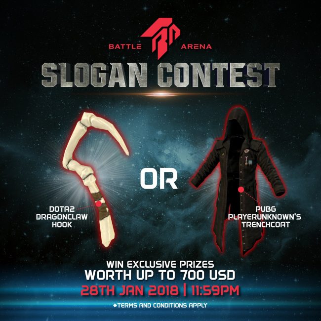 Slogan Contest – Battle Arena