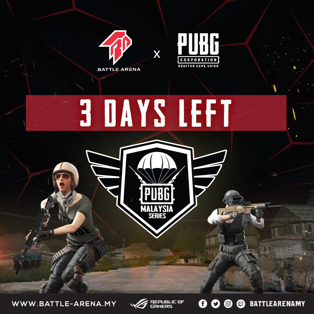 PUBG Malaysia Series Of The PUBG Pro Circuit Phase 3 – Battle Arena